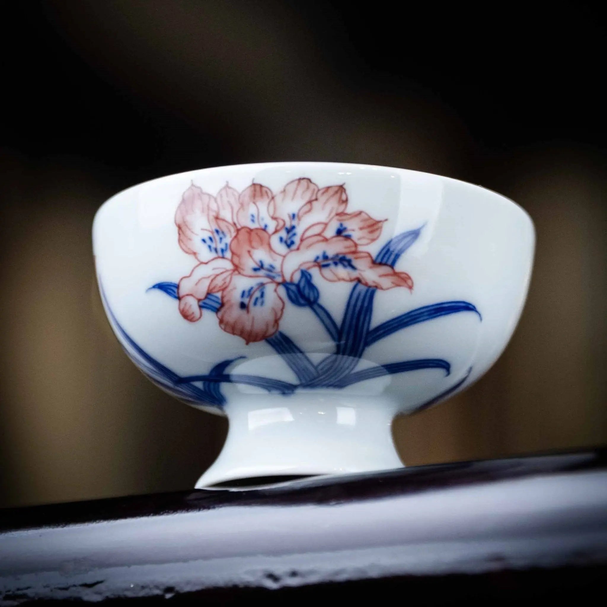 Bai He Hua 75cc - Jing De Zhen Porcelain Teacup zycschina
