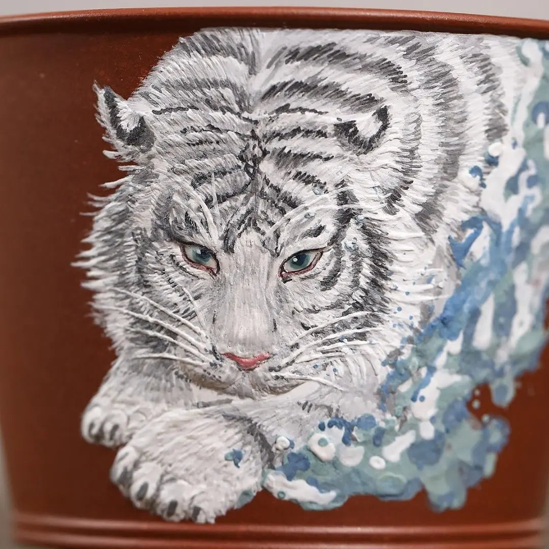 Bai Hu 140cc - Yixing Handmade Teacup 江苏宜兴
