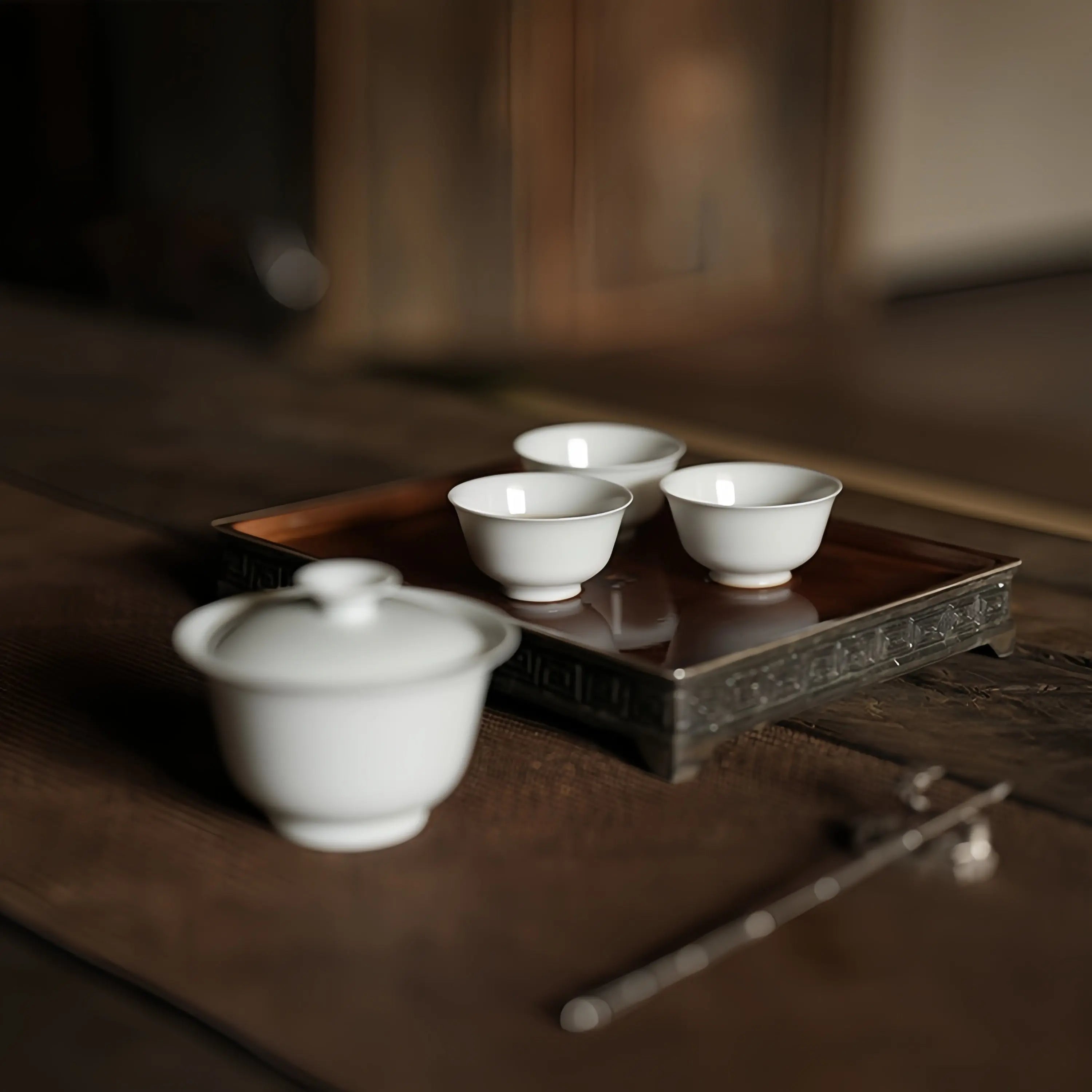 Bai Yi Ling 35cc - Jing De Zhen Porcelain Teacup zycschina