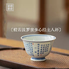 Ban Ruo Bo Luo Mi Xin Jing - Jing De Zhen Porcelain Teacup zycschina