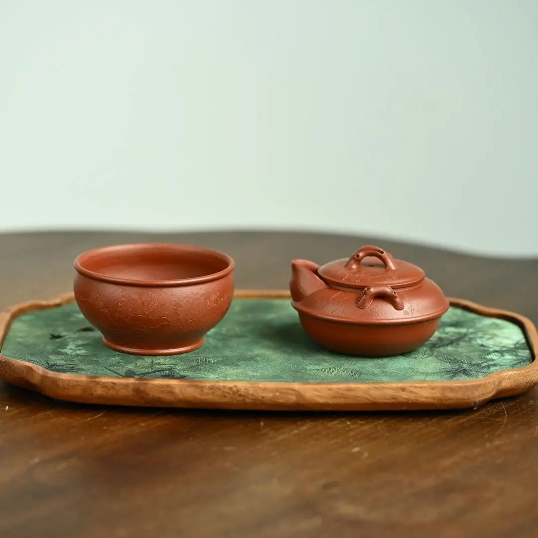 Bao Ping Set 100cc - Yixing Handmade Teapot 江苏宜兴