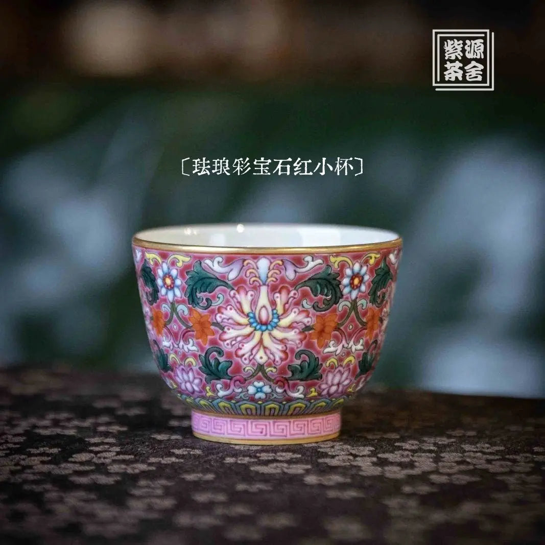 Bao Shi Hong 65cc - Jing De Zhen Porcelain Teacup zycschina