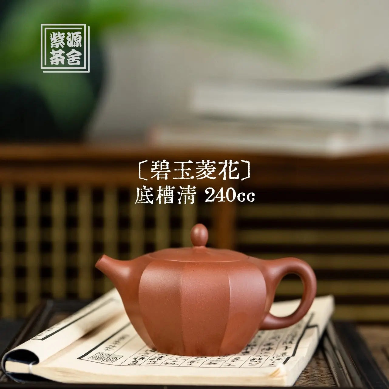 Bi Yu Ling Hua 240cc - Yixing Handmade Teapot 江苏宜兴