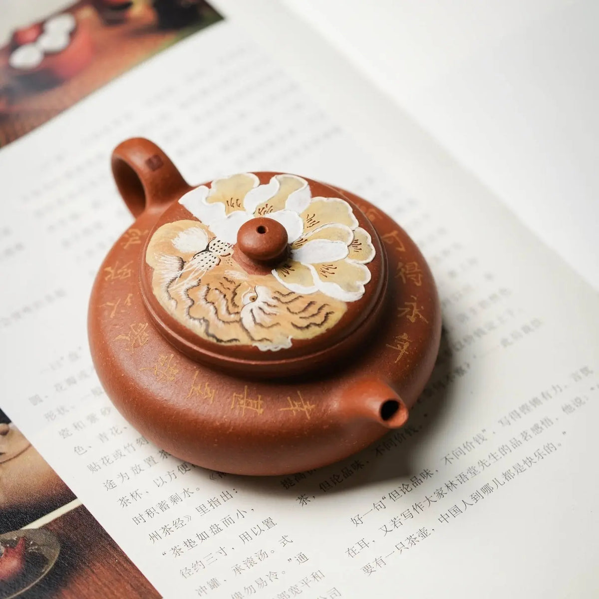 Bian Hu 110cc - Yixing Handmade Teapot 江苏宜兴