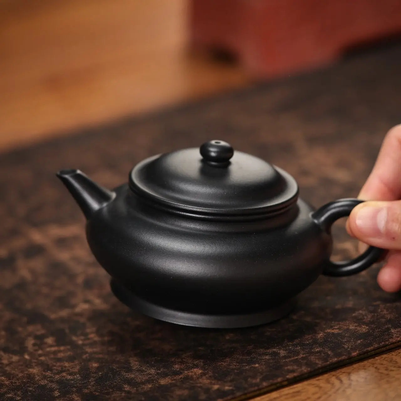Bian Shui Ping 200cc - Yixing Handmade Teapot 江苏宜兴