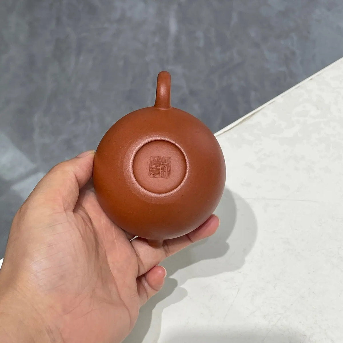 Bian Xi Shi 100cc - Yixing Handmade Teapot 江苏宜兴