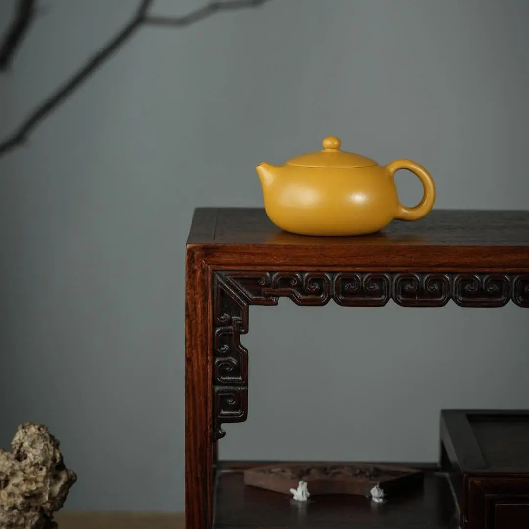 Bian Xi Shi 200cc - Yixing Handmade Teapot 江苏宜兴