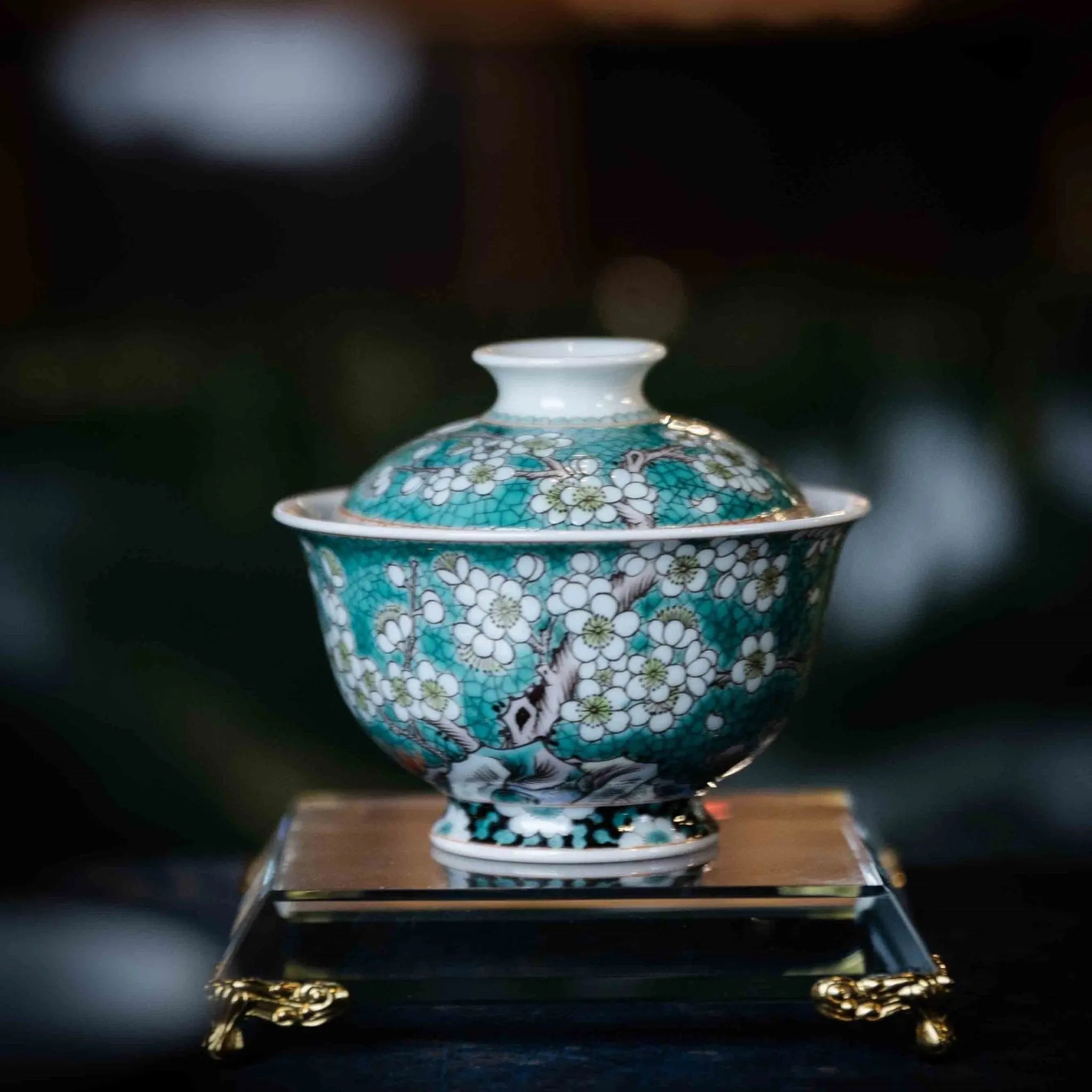 Bing Mei 100cc - Jing De Zhen Porcelain Gaiwan zycschina
