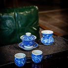 Bing Mei 150cc - Jing De Zhen Porcelain Gaiwan zycschina