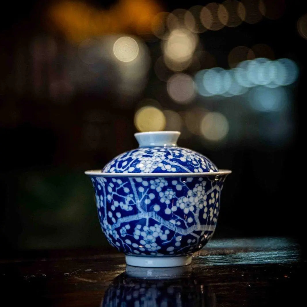 Bing Mei 160cc - Jing De Zhen Porcelain Gaiwan zycschina