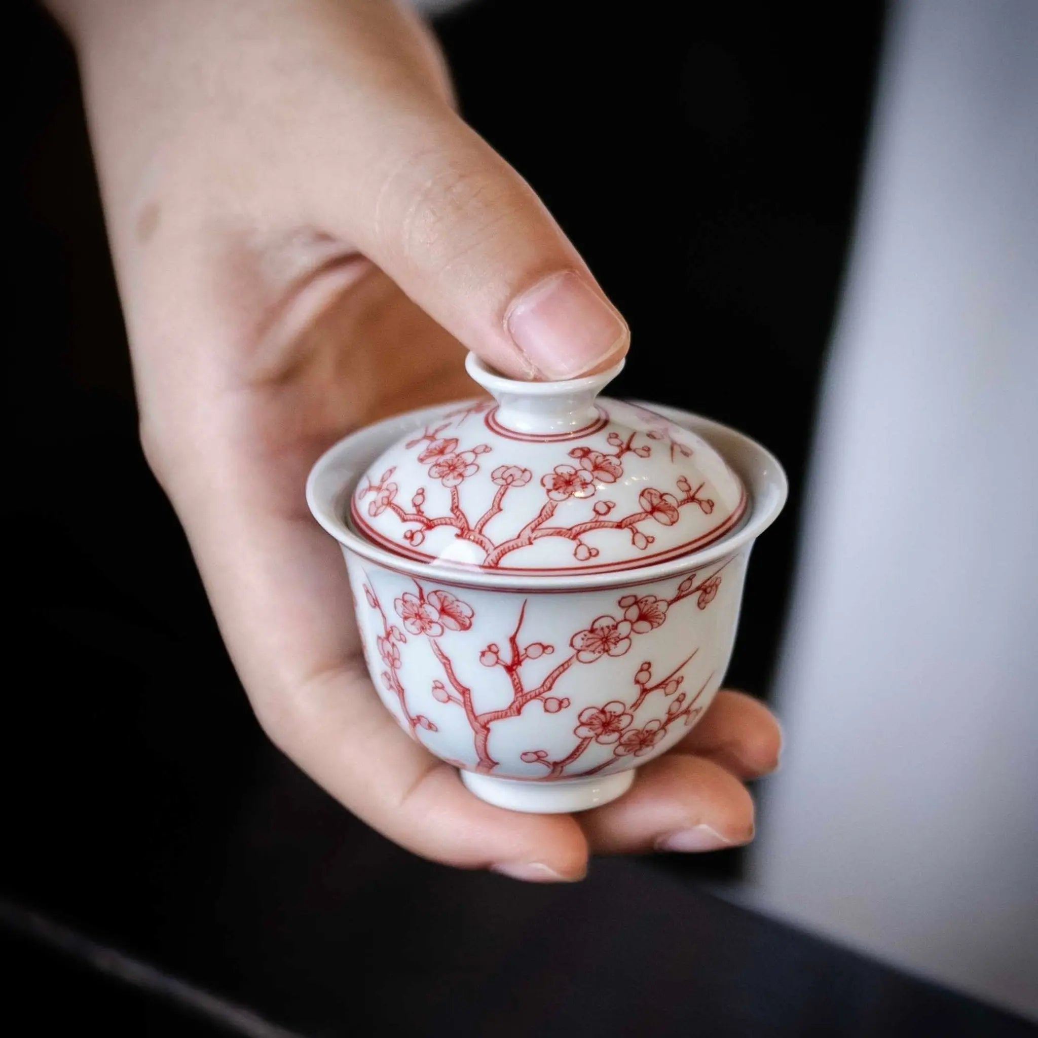Bing Mei 50cc - Jing De Zhen Porcelain Gaiwan zycschina