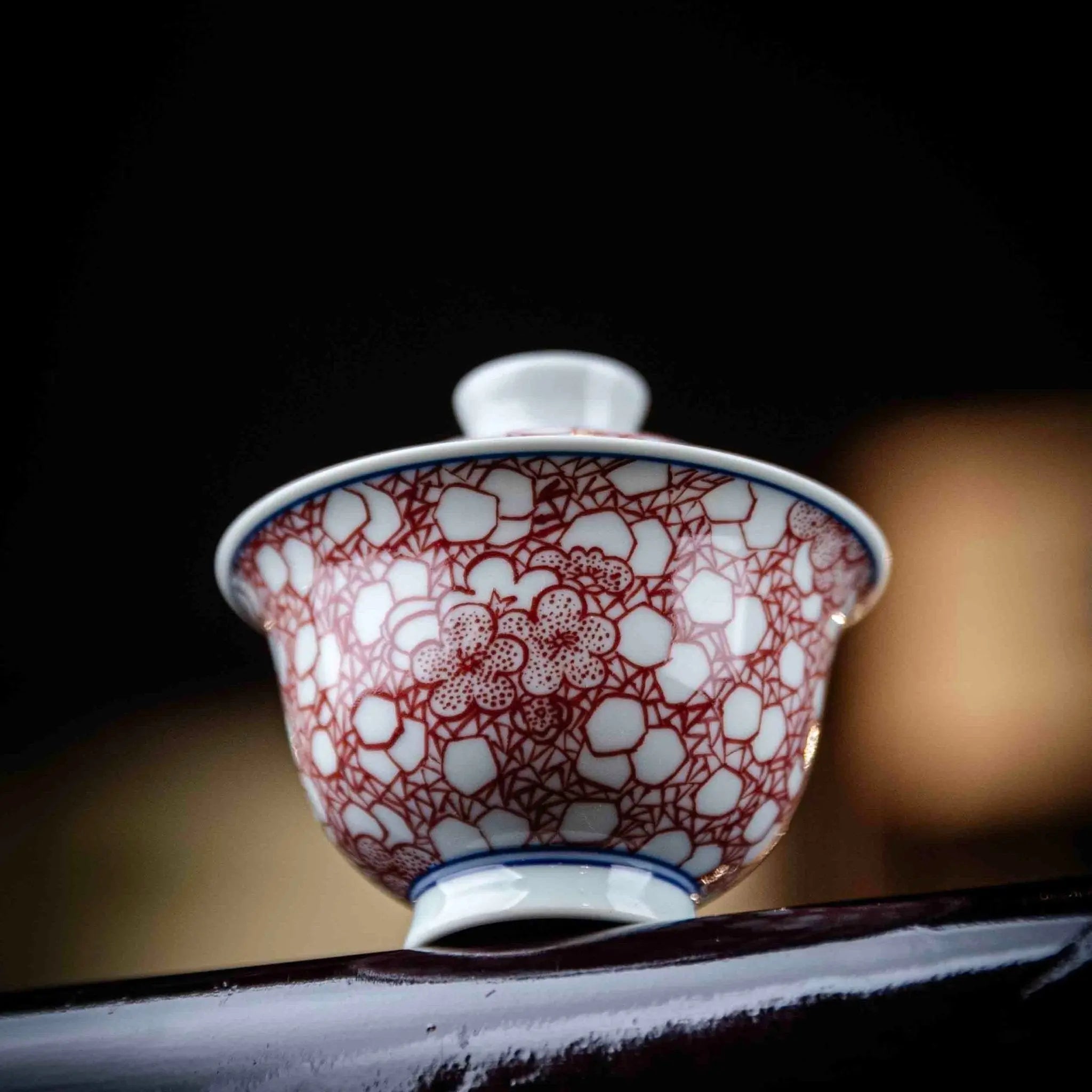 Bing Mei 80cc - Jing De Zhen Porcelain Gaiwan zycschina