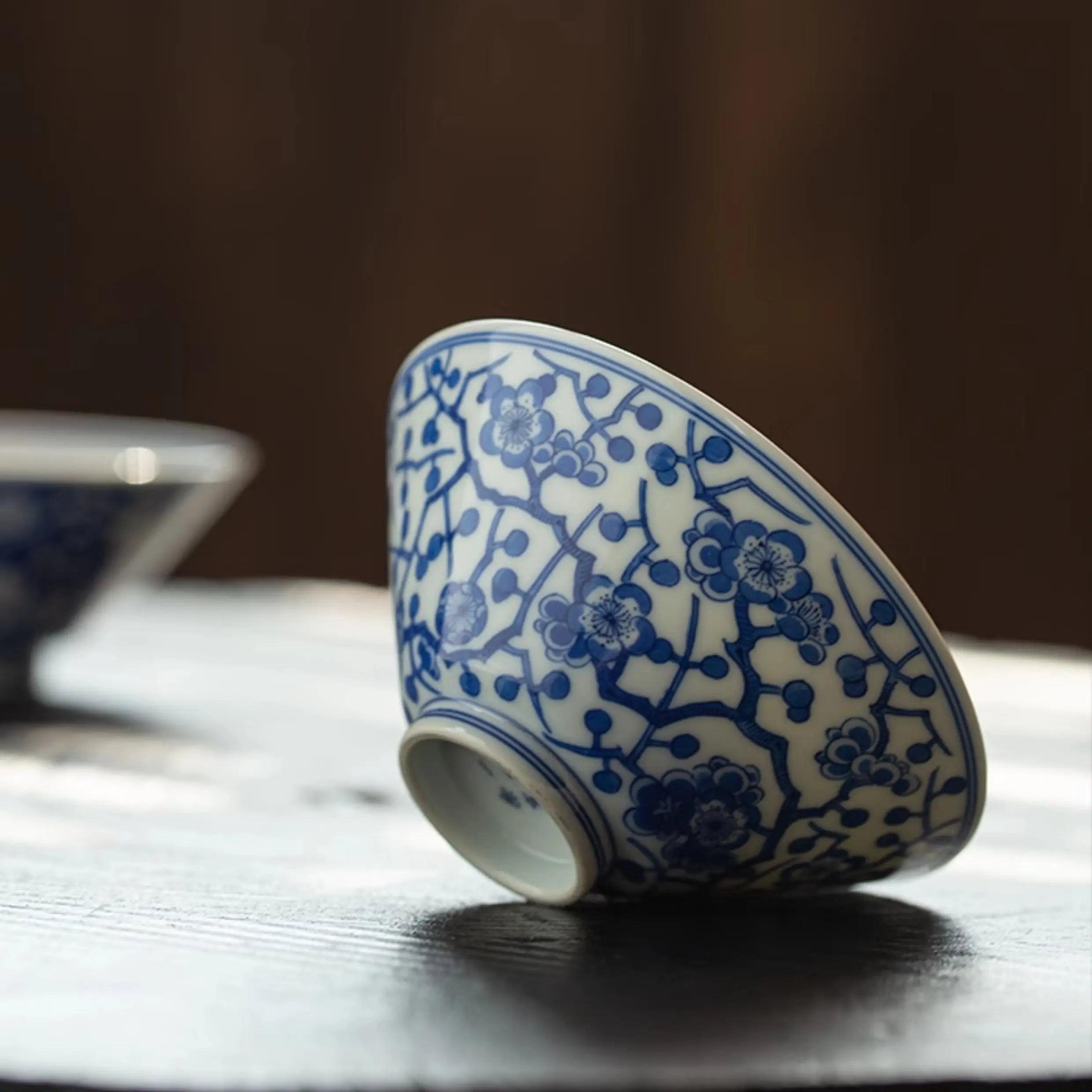 Bing Mei Wen/Mei Hua Man Wen - Jing De Zhen Porcelain Teacup zycschina