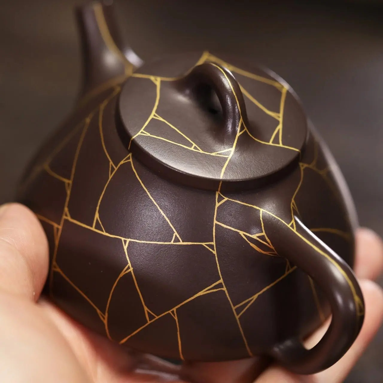 Bing Wen Zi Ye 160cc - Yixing Handmade Teapot 江苏宜兴