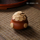 Bringing in wealth and treasures - Purple clay Tea pet zycs_China