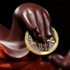Cai Bao Shuang Shou - Zisha Sculpture 江苏宜兴