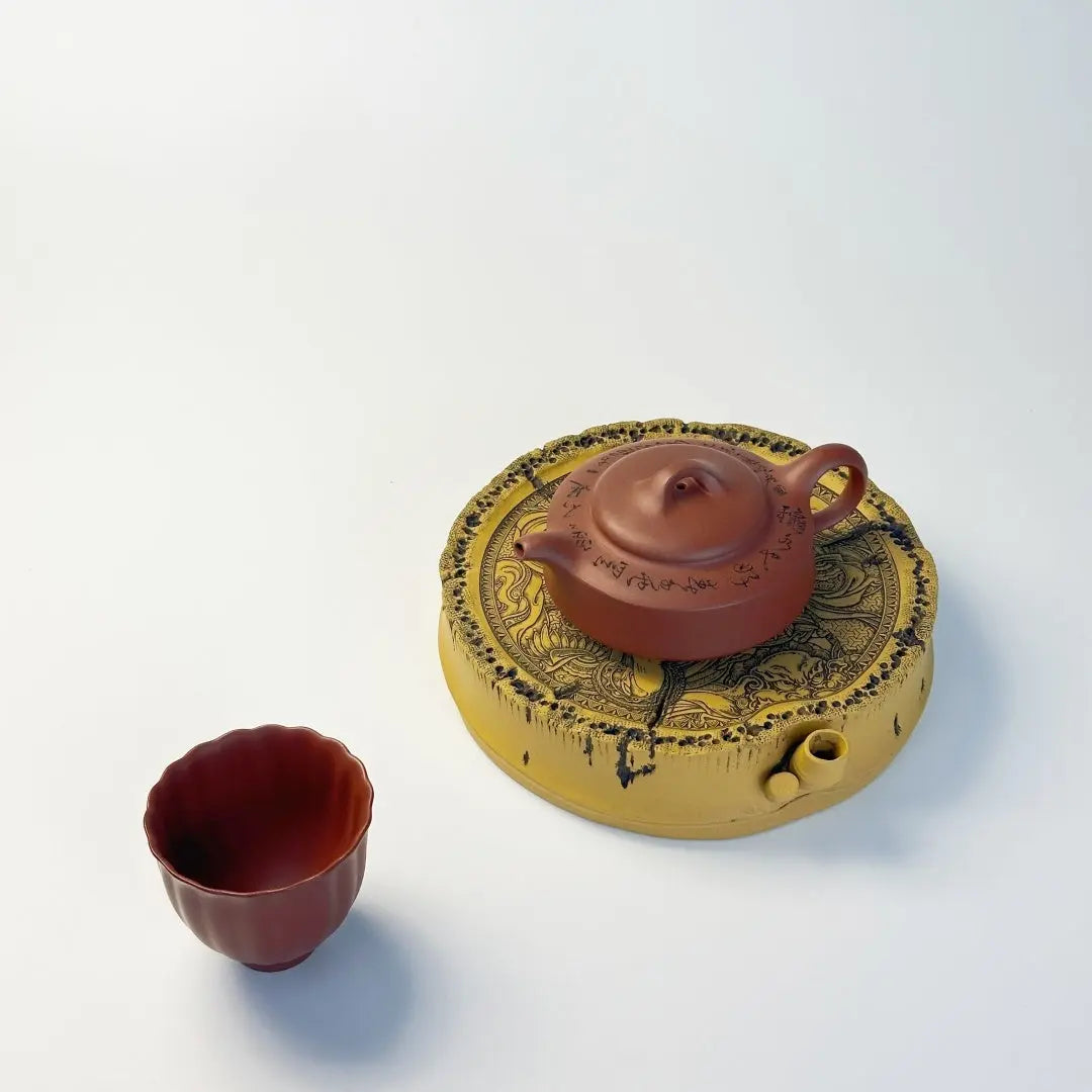 Cai Bao Tian Wang - Dry Bubble Tray 江苏宜兴