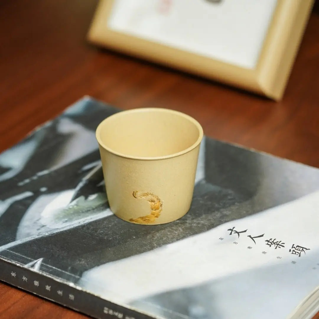 Cai Mao 70cc - Yixing Handmade Teacup 江苏宜兴
