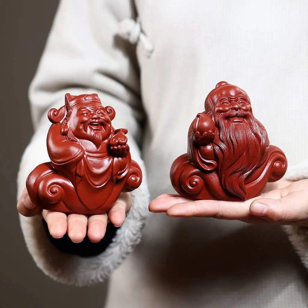 Cai Shen / Shou Xing - Tea Pet 江苏宜兴