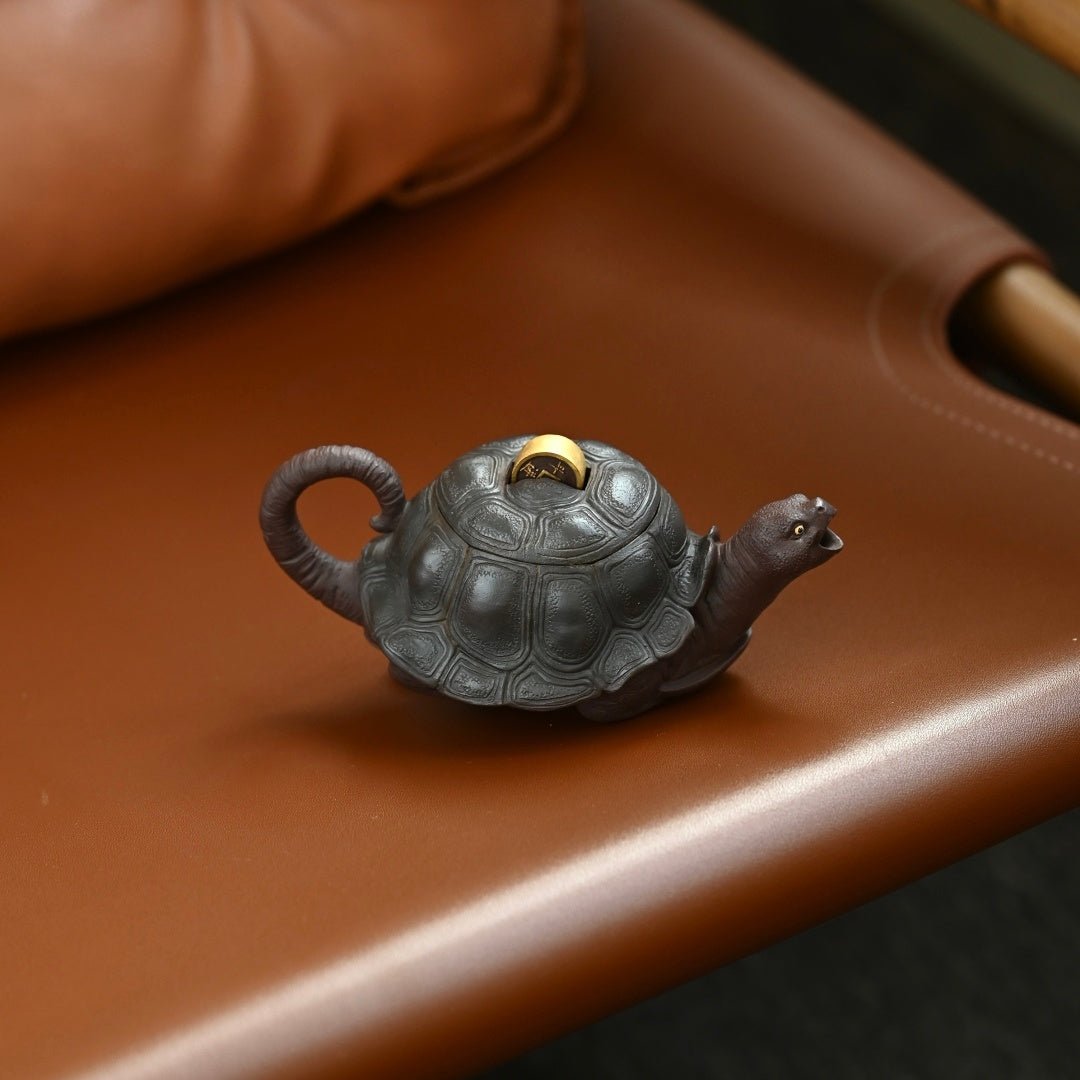 Cai Yuan Gun Gun 150cc - Yixing Handmade Teapot 江苏宜兴