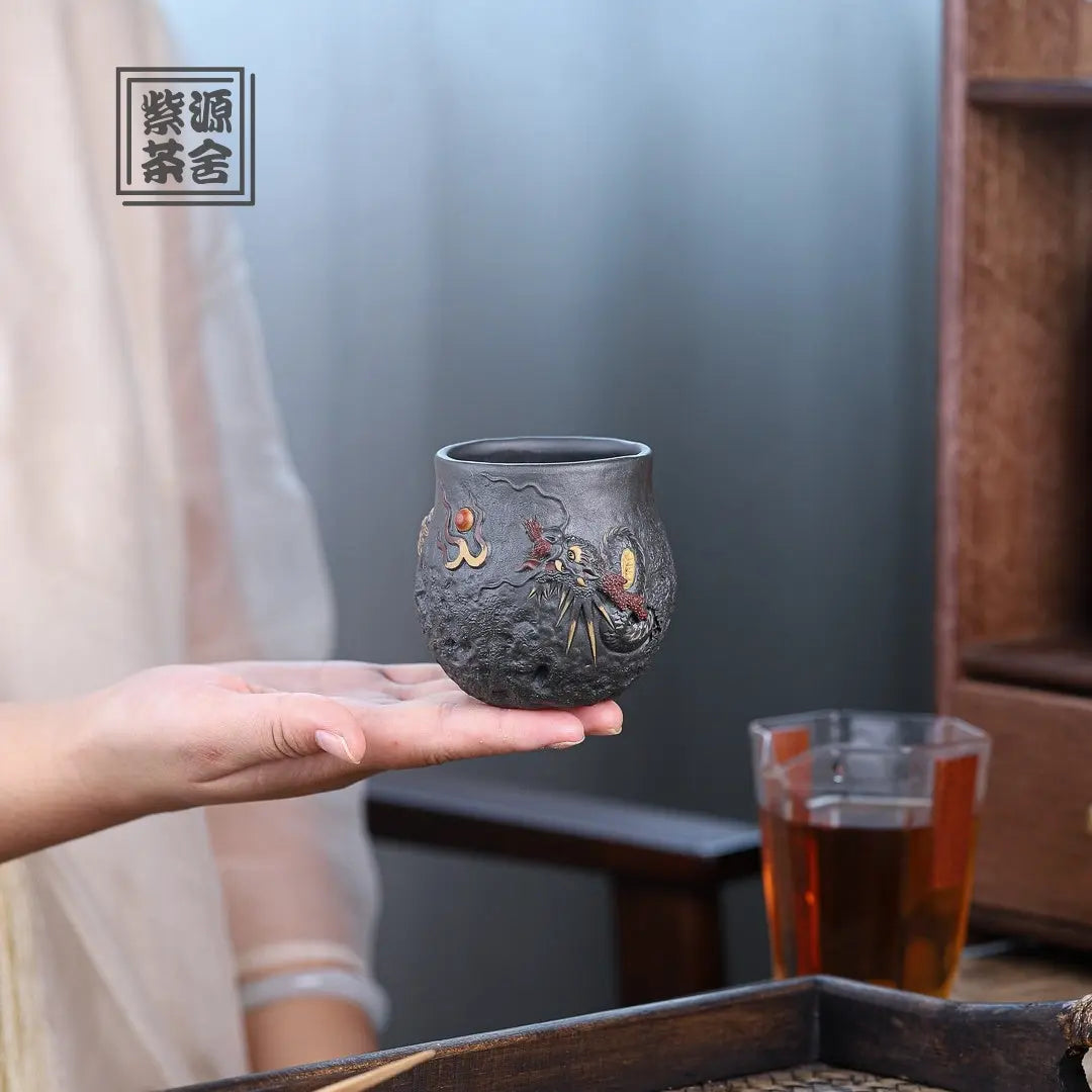 Cang Long Bei 160cc - Yixing Handmade Teacup 江苏宜兴