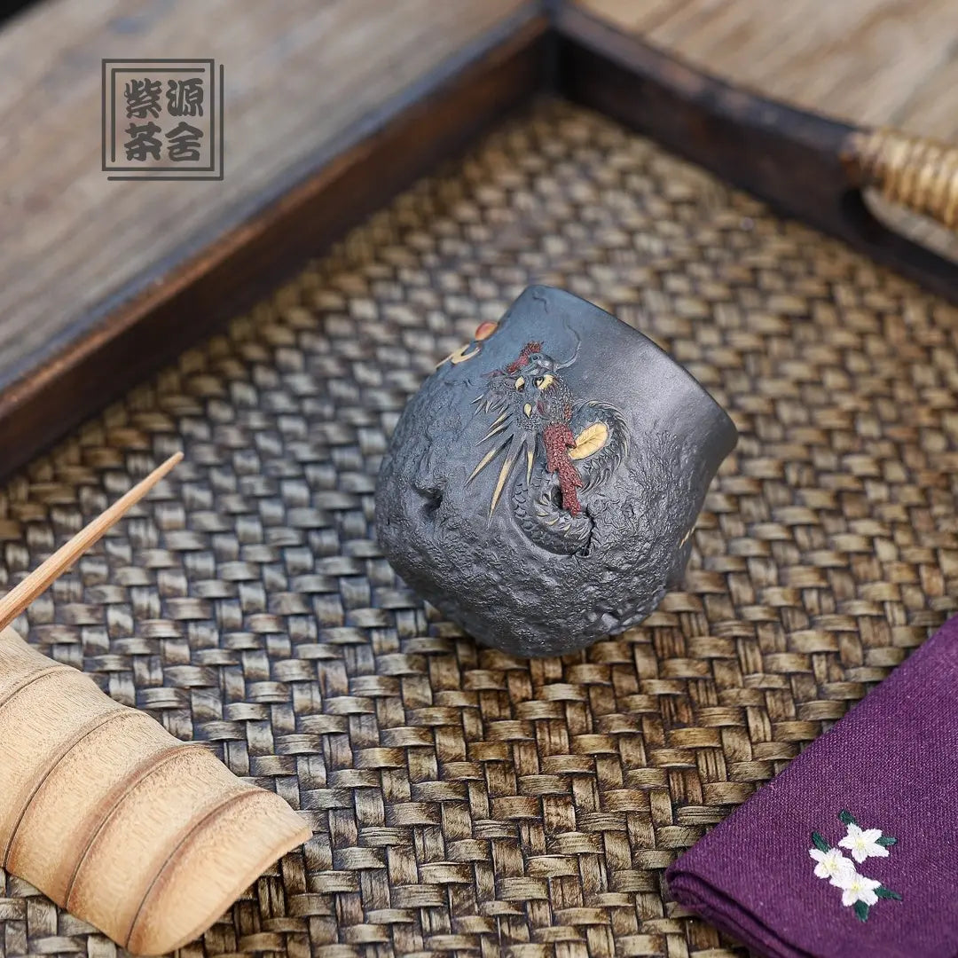 Cang Long Bei 160cc - Yixing Handmade Teacup 江苏宜兴
