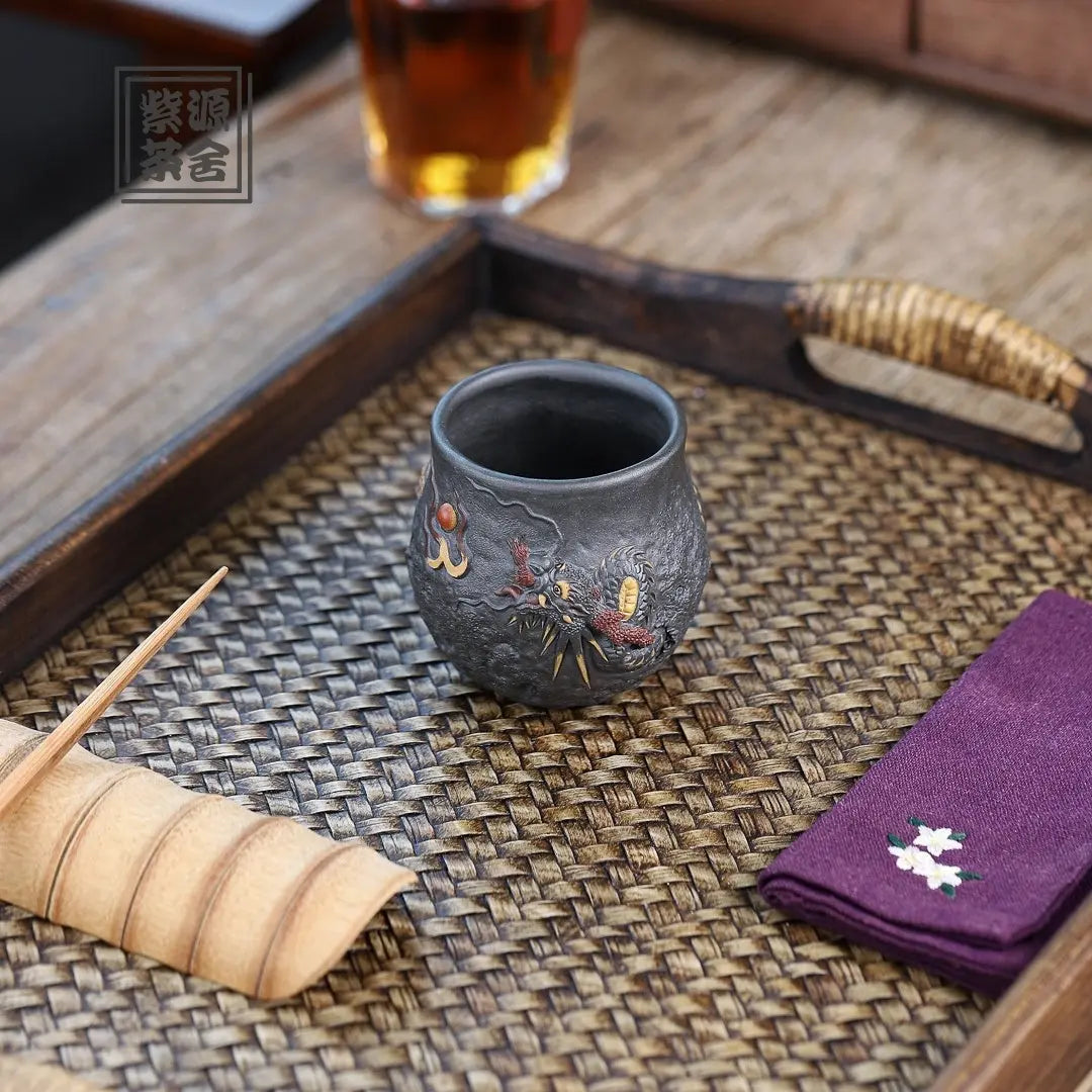 Cang Long Bei 160cc - Yixing Handmade Teacup 江苏宜兴