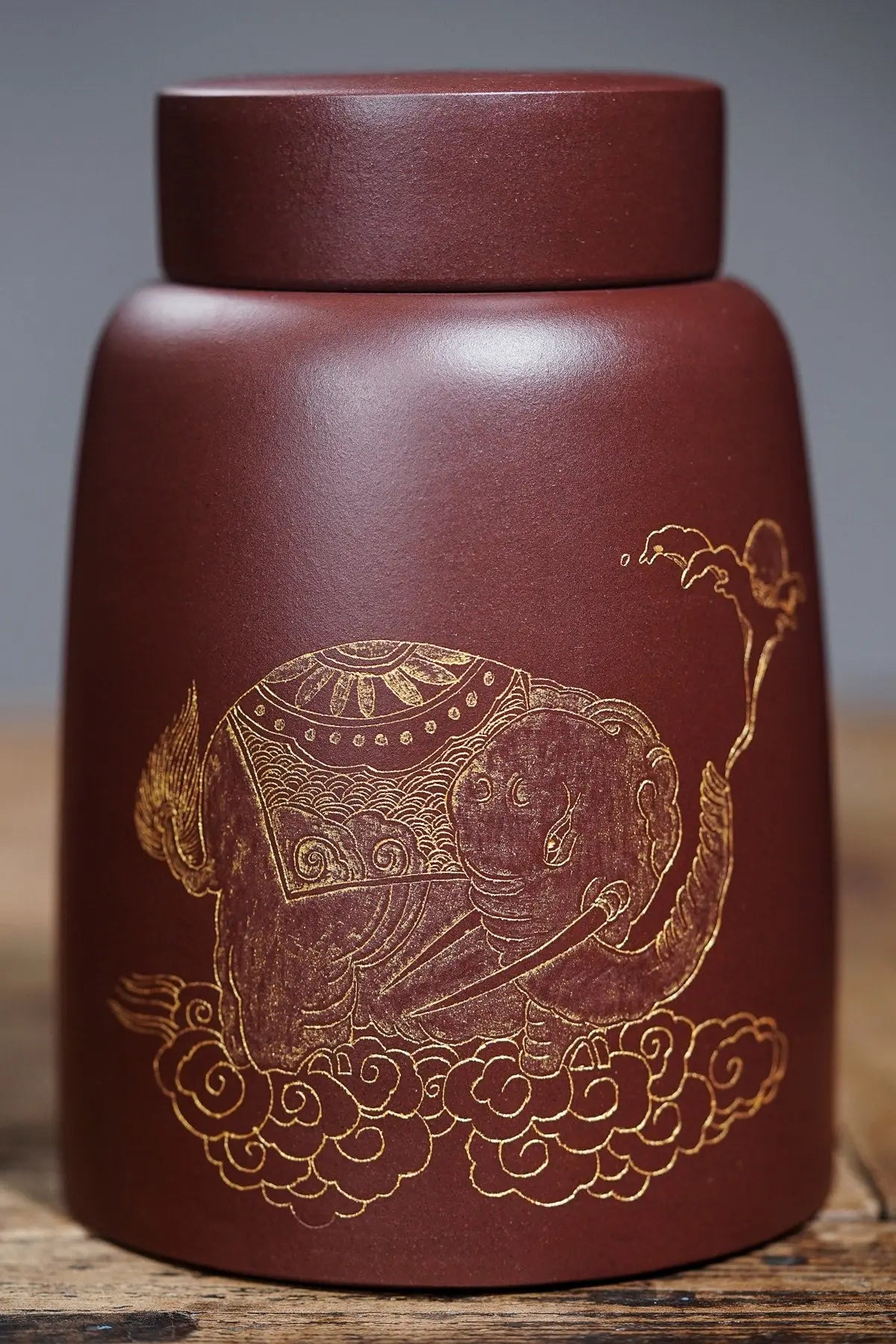 Cha Cang - Yixing Handmade Zisha Teacan 江苏宜兴