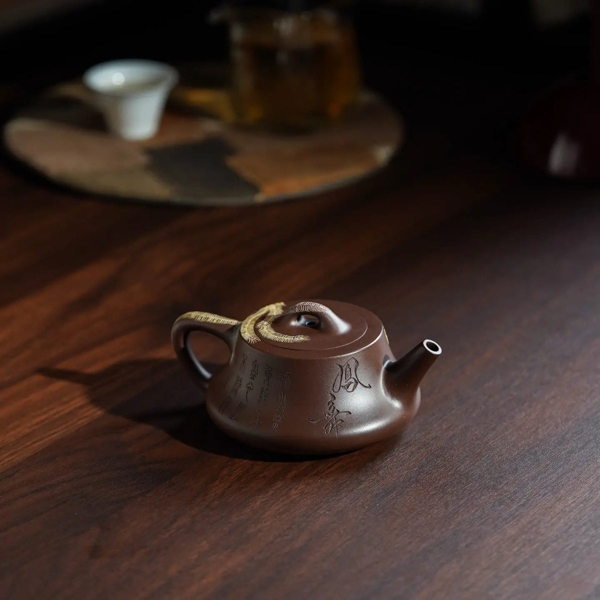 Chan Piao 180cc - Yixing Handmade Teapot 江苏宜兴