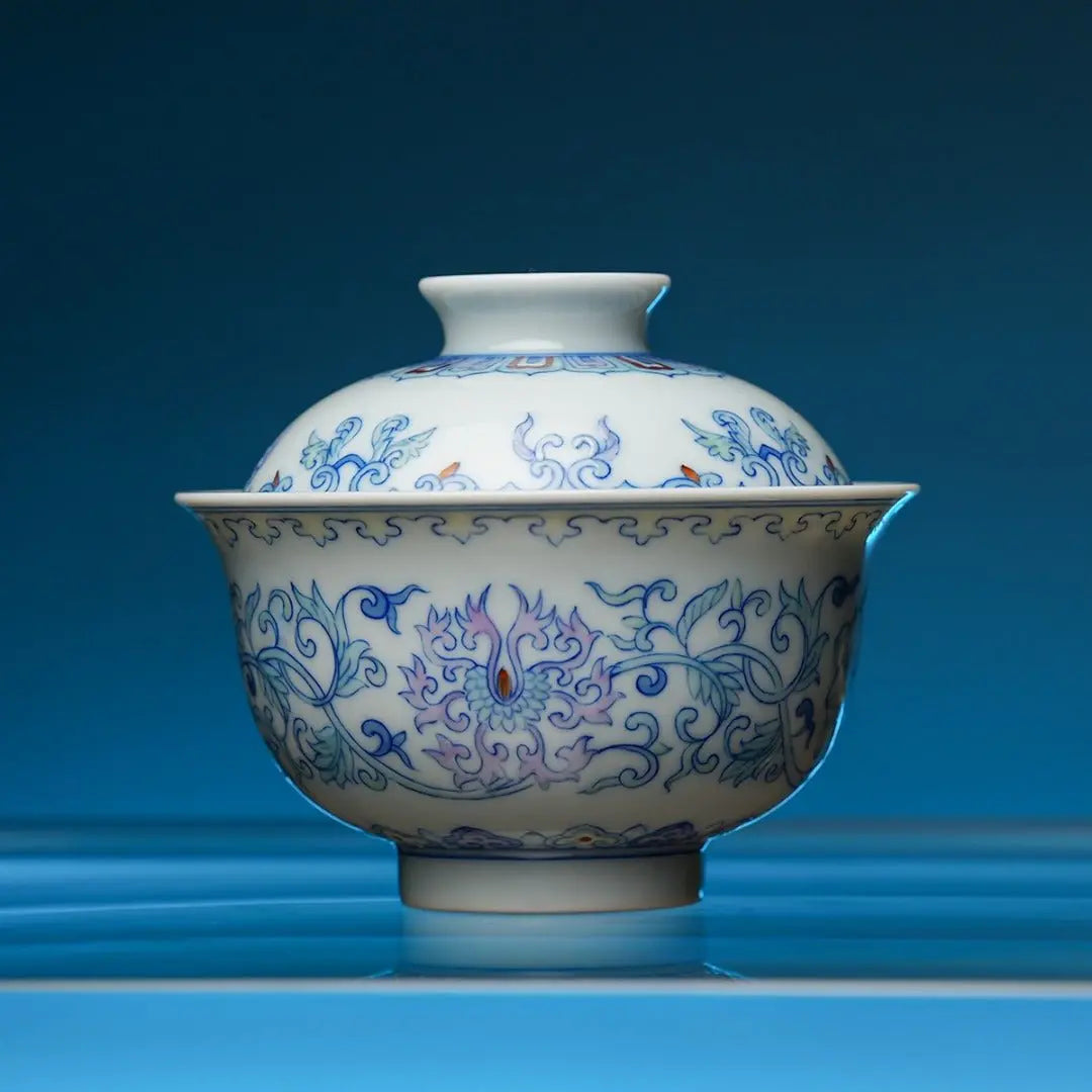 Chan Zhi 130cc - Jing De Zhen Porcelain Gaiwan zycschina