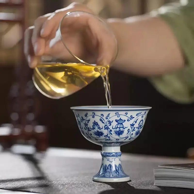 Chan Zhi Ba Bao - Jing De Zhen Porcelain Teacup zycschina