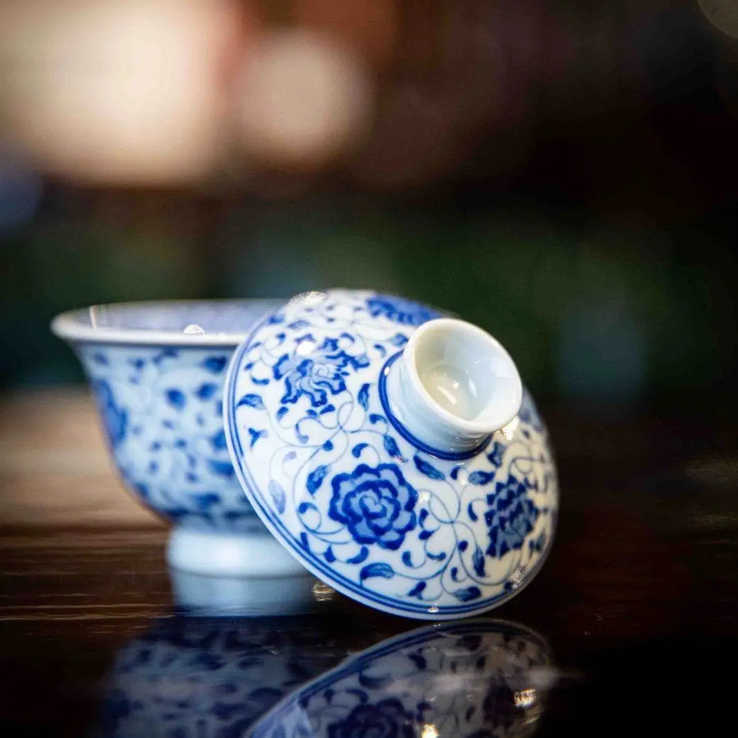 Chan Zhi Hua Hui 50cc - Jing De Zhen Porcelain Gaiwan zycschina