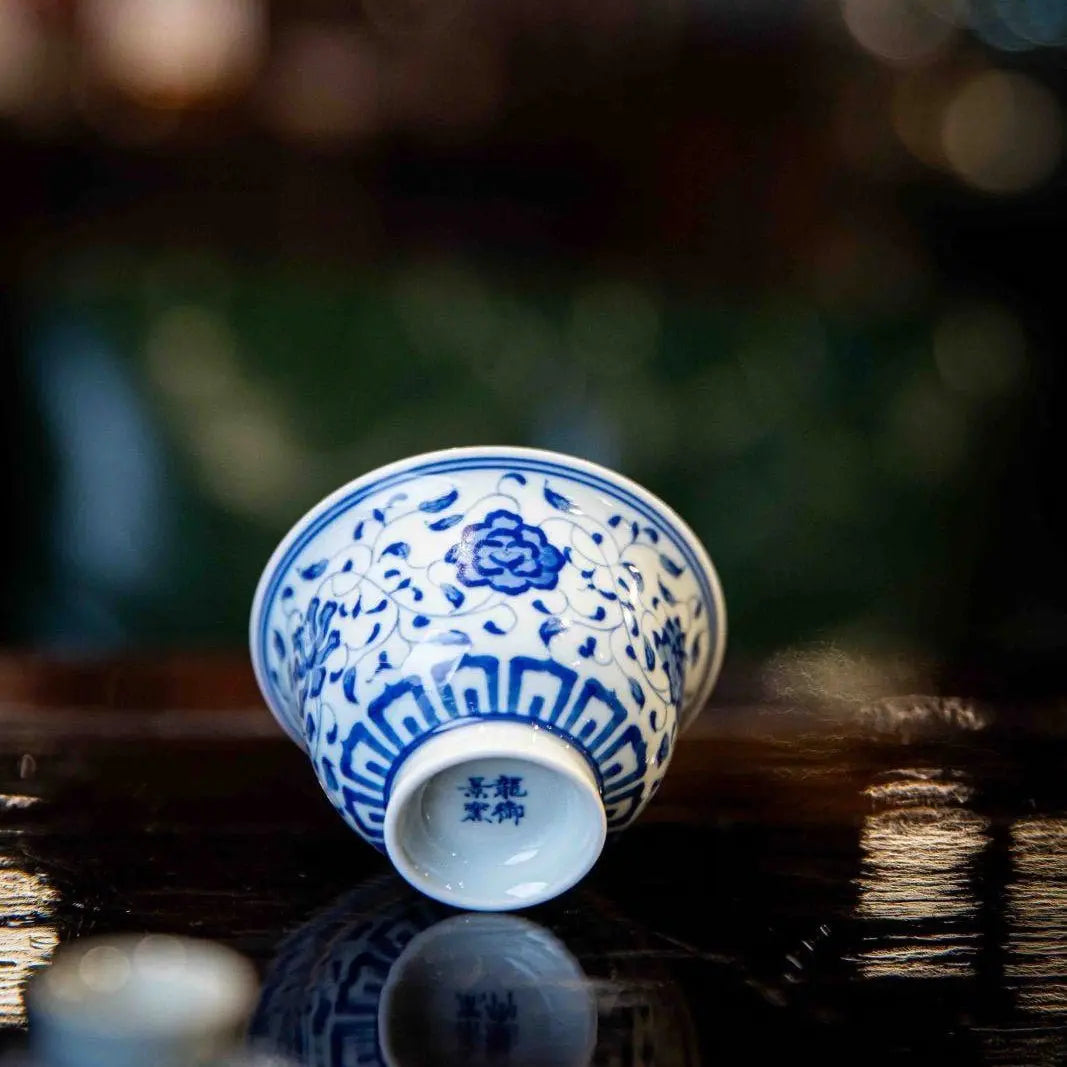 Chan Zhi Hua Hui 50cc - Jing De Zhen Porcelain Gaiwan zycschina