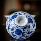 Chan Zhi Ju Hua 160cc - Jing De Zhen Porcelain Gaiwan zycschina