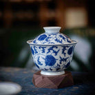 Chan Zhi Ju Hua 160cc - Jing De Zhen Porcelain Gaiwan zycschina