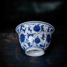 Chan Zhi Ju Hua 160cc - Jing De Zhen Porcelain Gaiwan zycschina