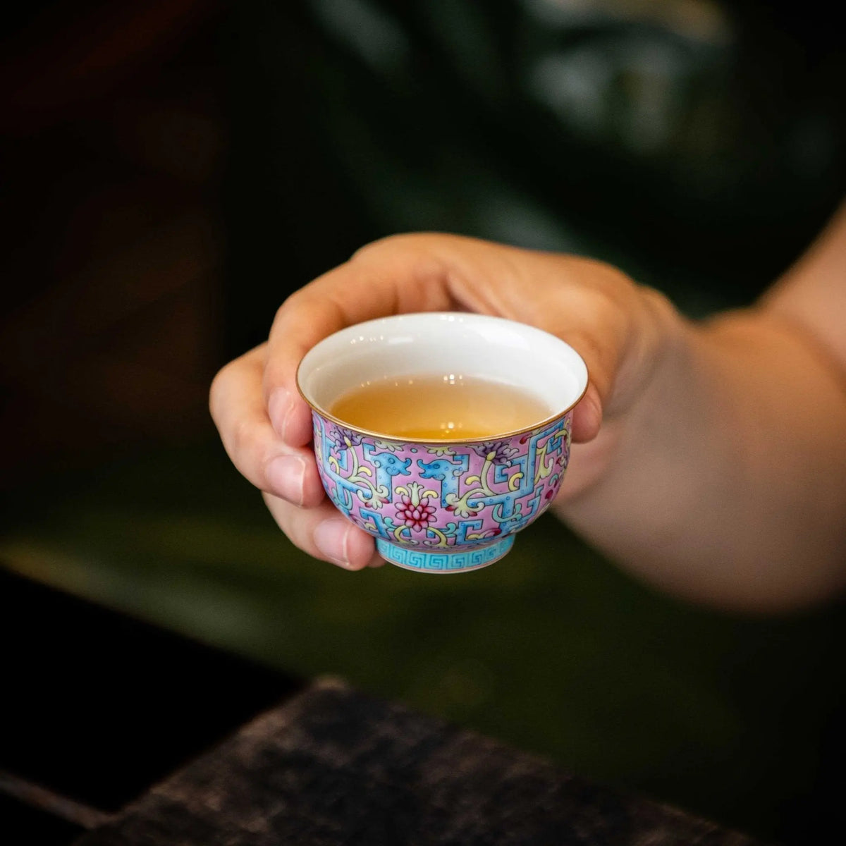 Chan Zhi Kui Long 90cc - Jing De Zhen Porcelain Gaiwan zycschina