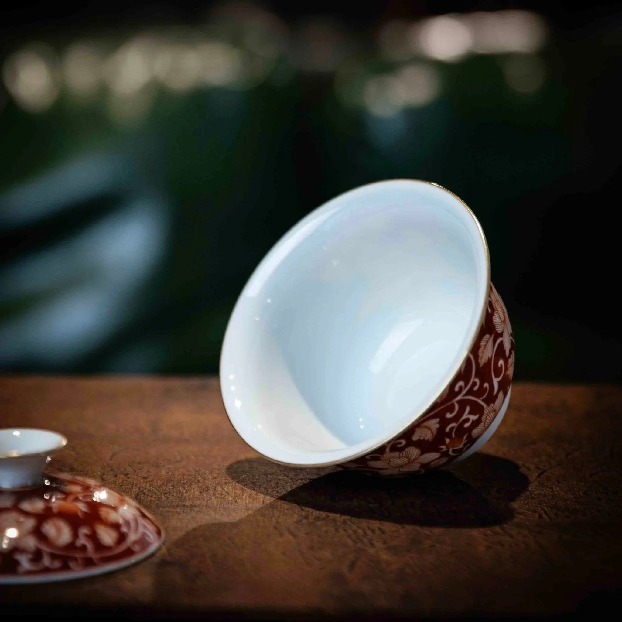 Chan Zhi Lian 100cc - Jing De Zhen Porcelain Gaiwan zycschina