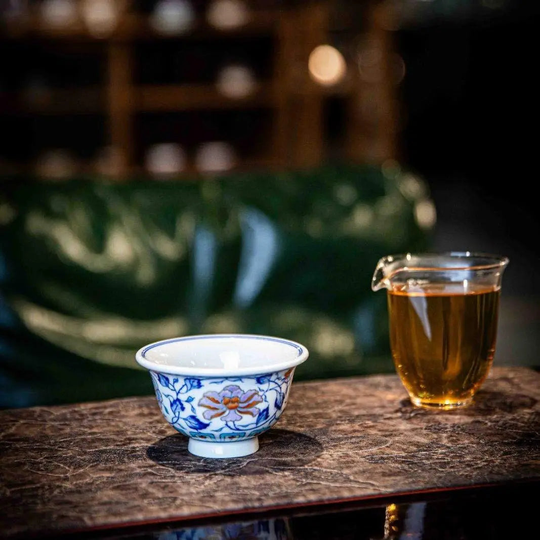 Chan Zhi Lian 125cc - Jing De Zhen Porcelain Teacup zycschina