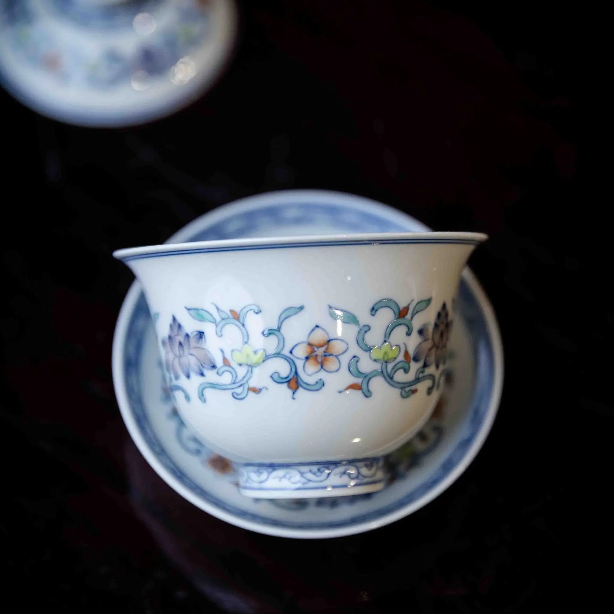 Chan Zhi Lian 150cc - Jing De Zhen Porcelain Gaiwan zycschina