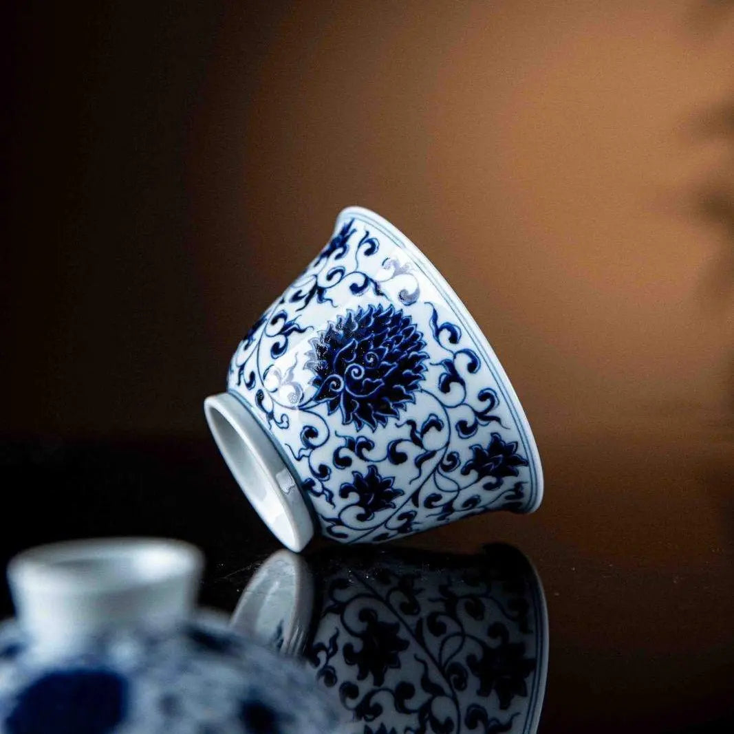Chan Zhi Lian 160cc - Jing De Zhen Porcelain Gaiwan zycschina
