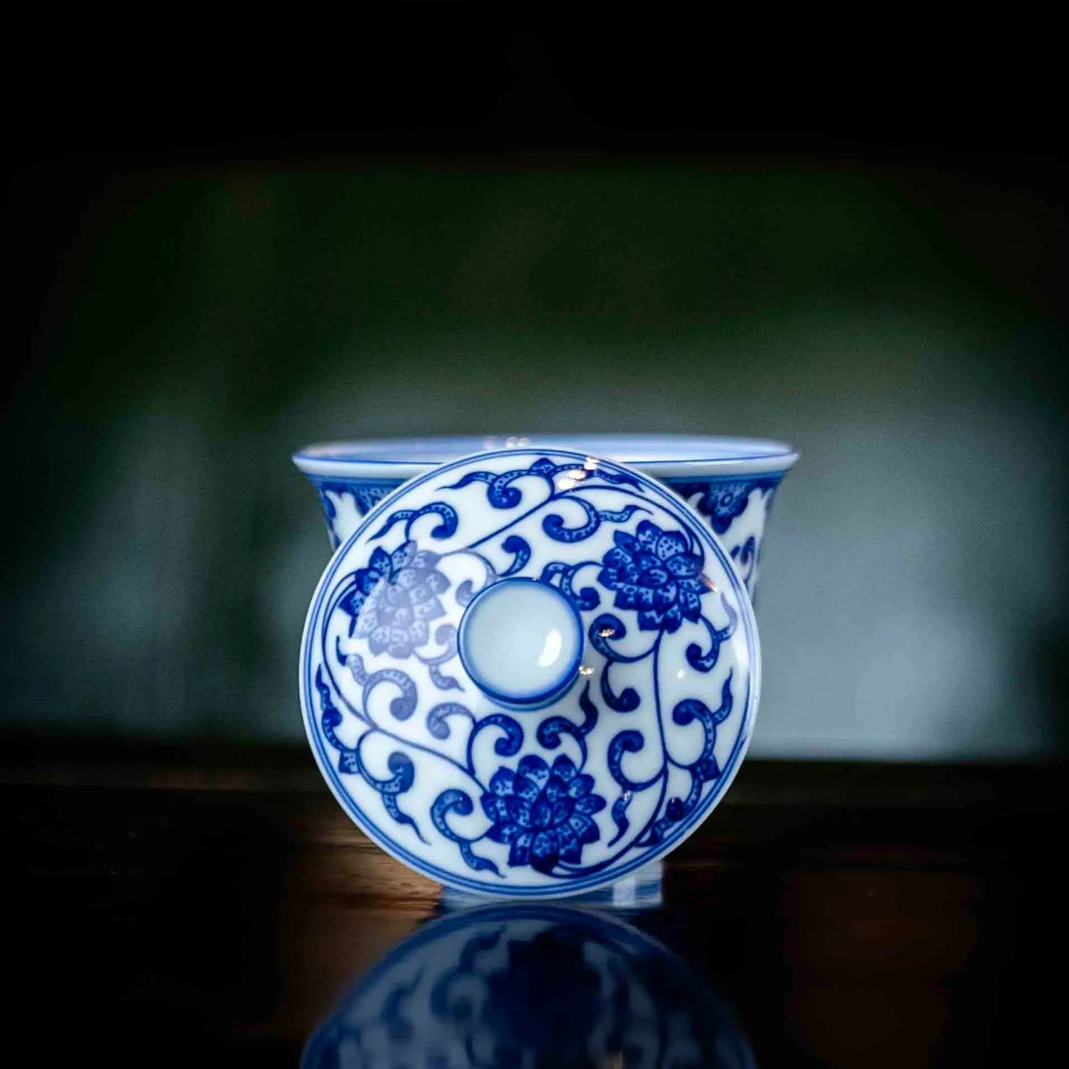 Chan Zhi Lian 70cc - Jing De Zhen Porcelain Gaiwan zycschina