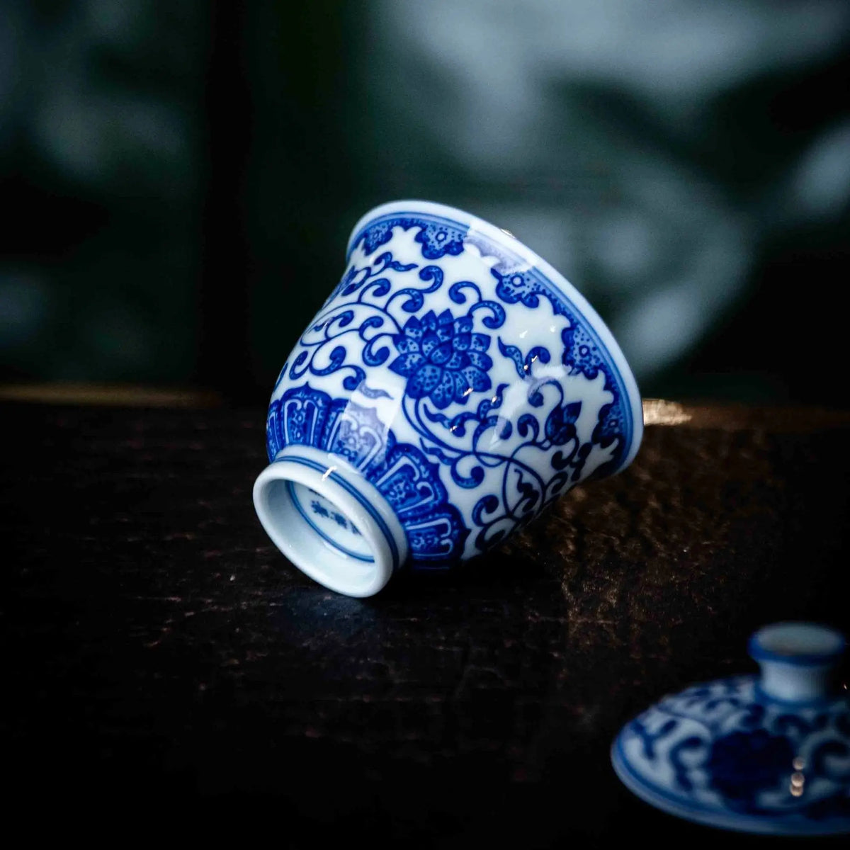 Chan Zhi Lian 70cc - Jing De Zhen Porcelain Gaiwan zycschina