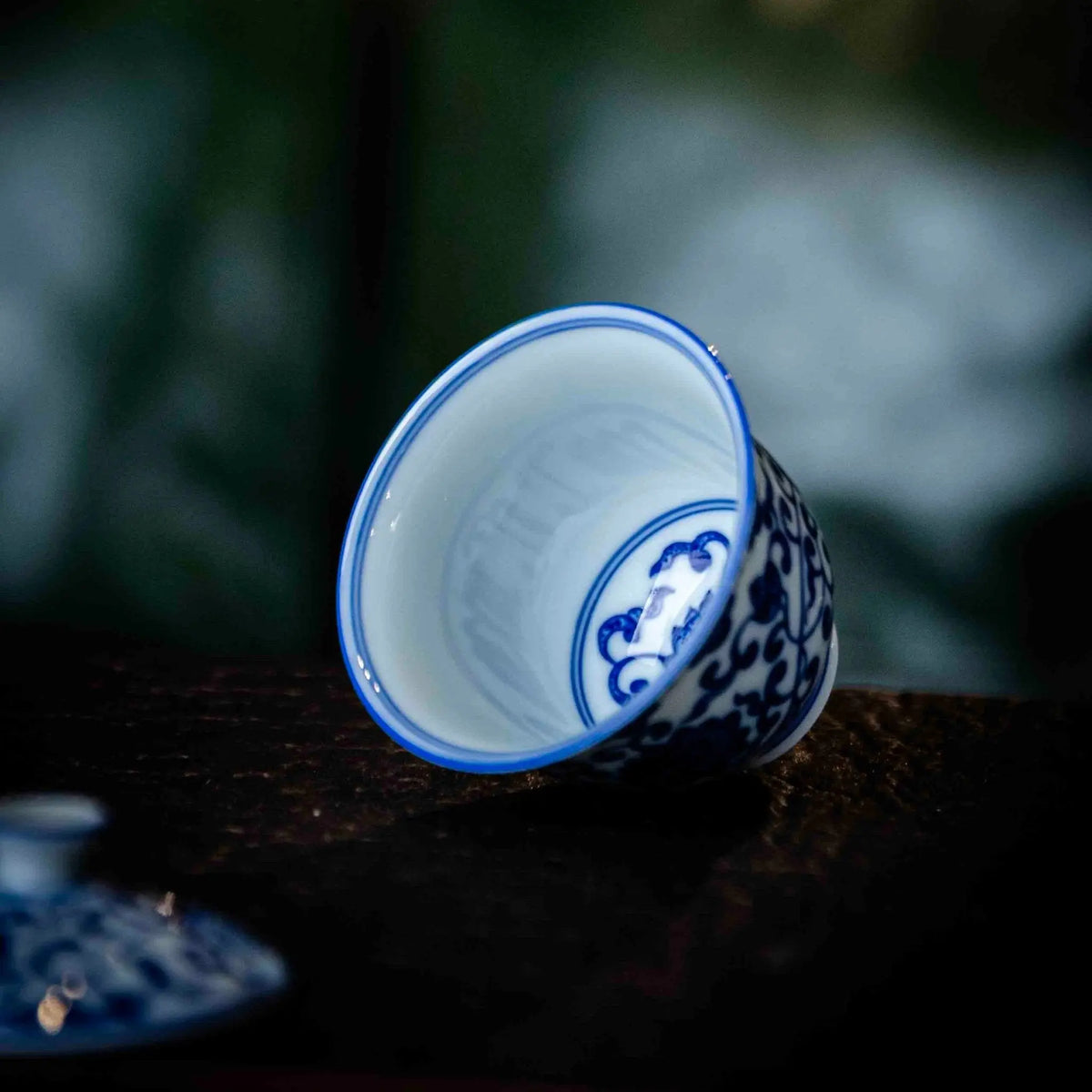 Chan Zhi Lian 70cc - Jing De Zhen Porcelain Gaiwan zycschina
