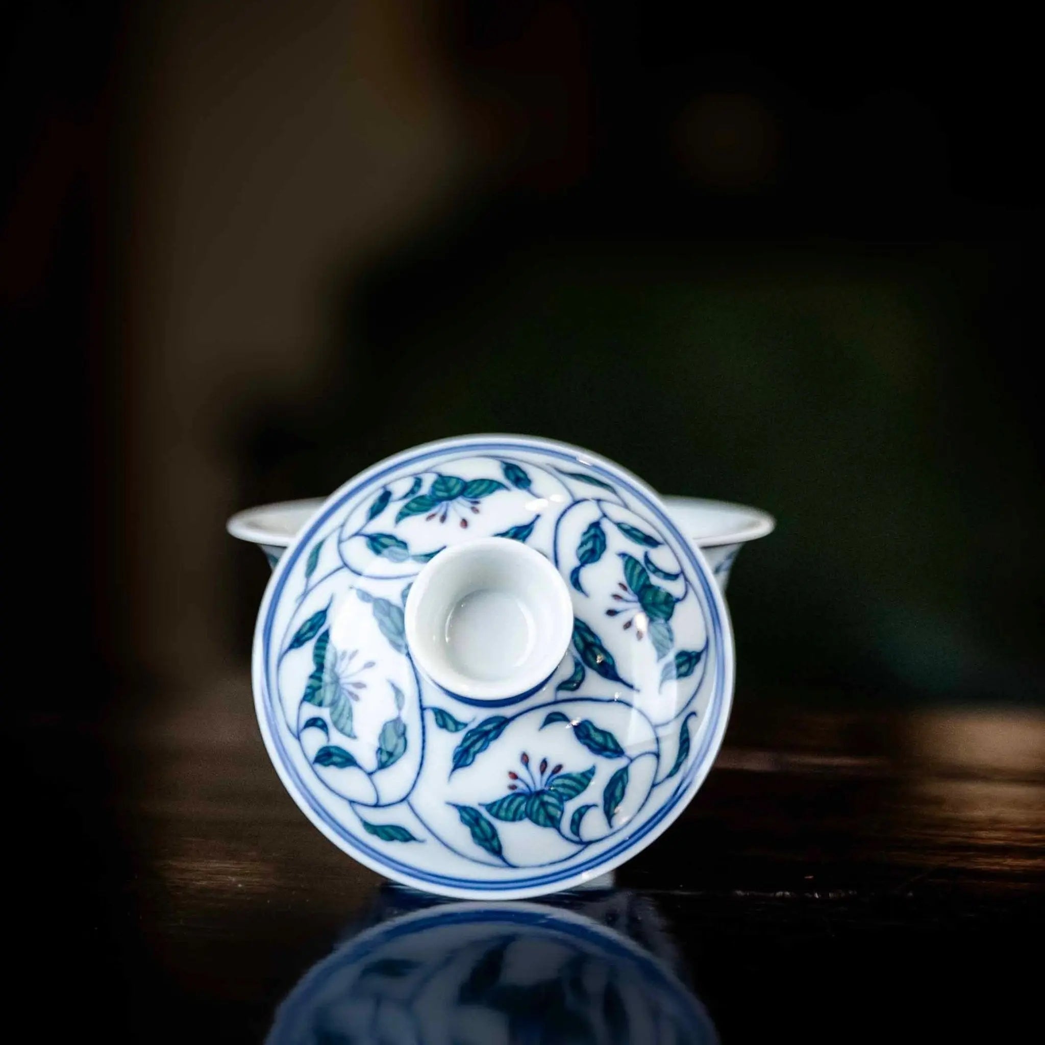 Chan Zhi Lian 75cc - Jing De Zhen Porcelain Gaiwan zycschina