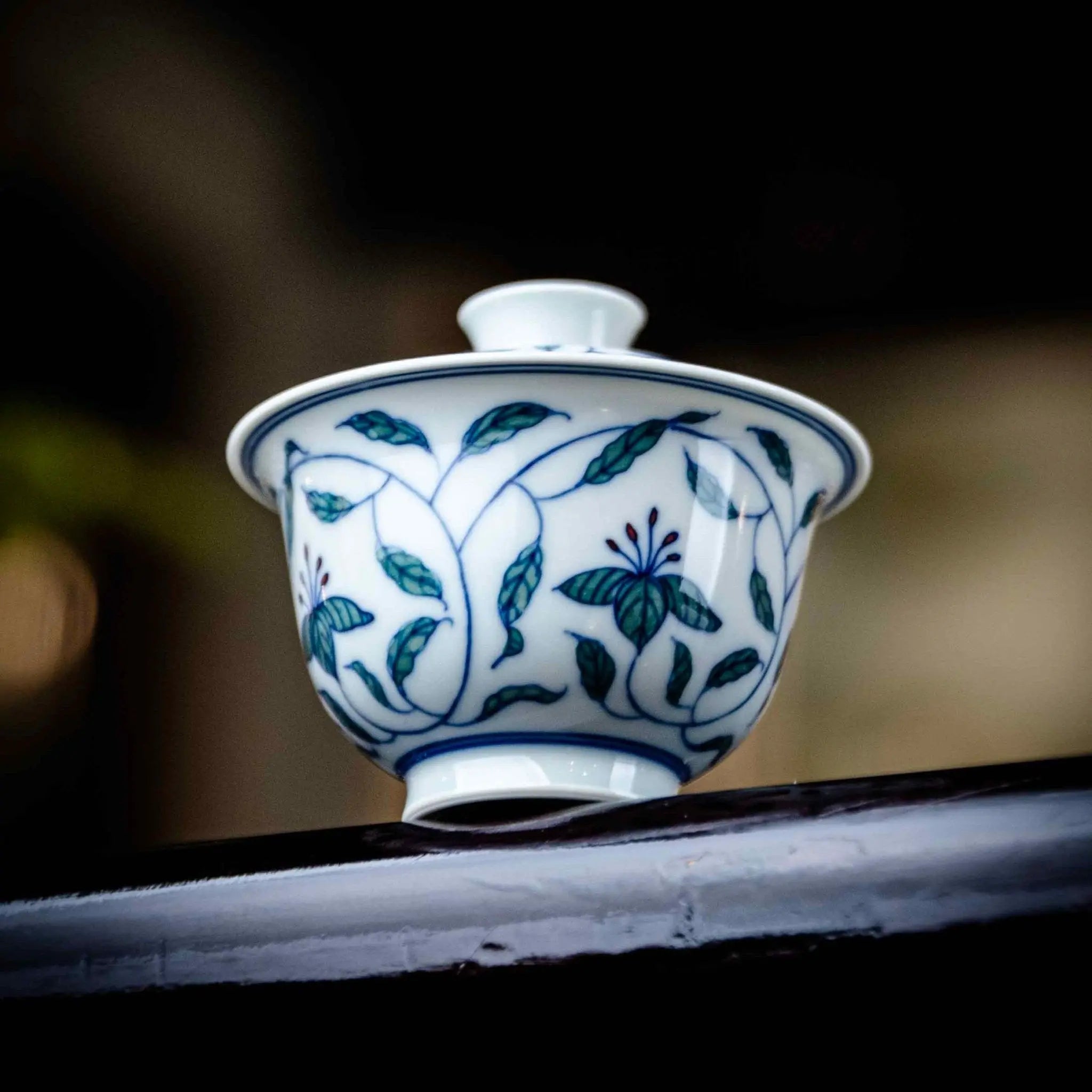 Chan Zhi Lian 75cc - Jing De Zhen Porcelain Gaiwan zycschina
