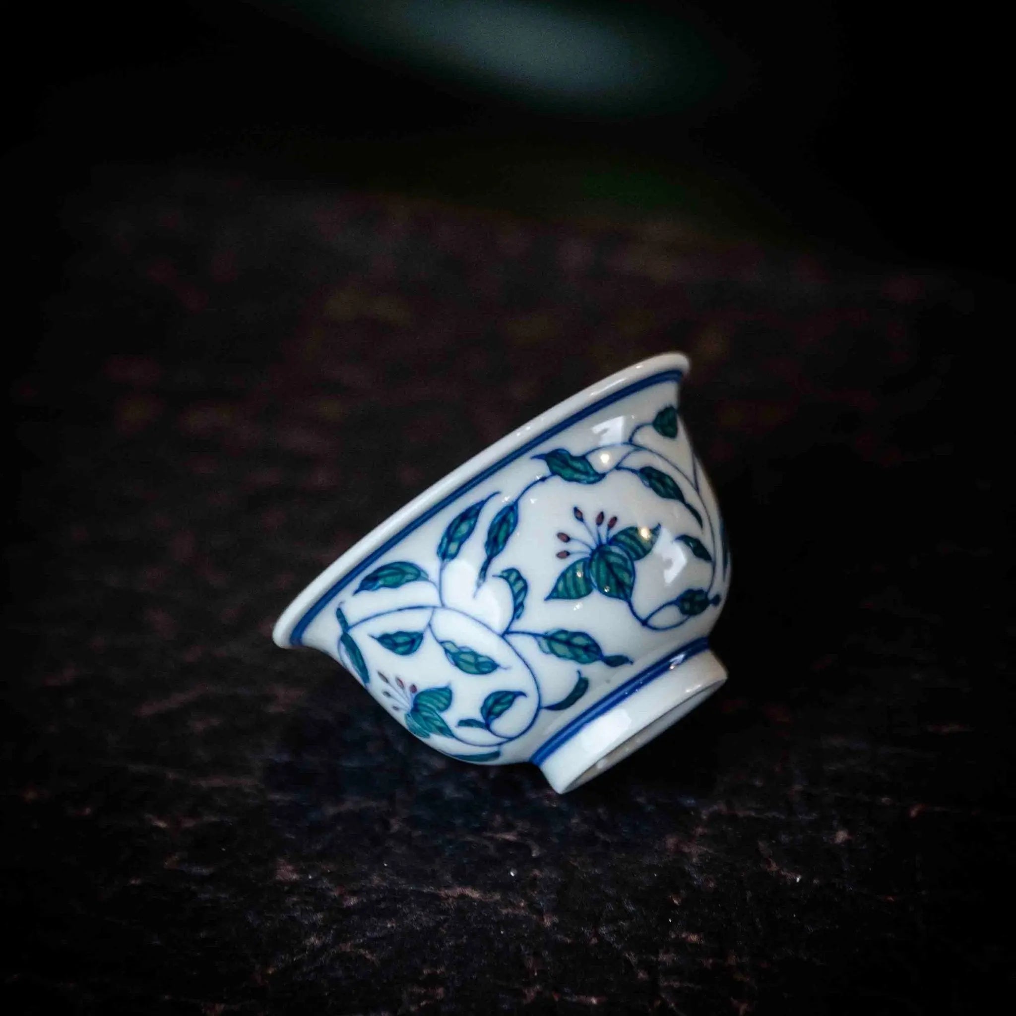 Chan Zhi Lian 75cc - Jing De Zhen Porcelain Gaiwan zycschina