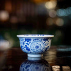 Chan Zhi Lian He Hua 110cc - Jing De Zhen Porcelain Teacup zycschina