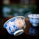 Chan Zhi Lian He Hua 110cc - Jing De Zhen Porcelain Teacup zycschina