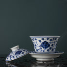 Chan Zhi Mu Dan - Jing De Zhen Porcelain Gaiwan zycschina